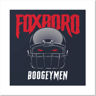 New England Patriots Boogymen Design Posters and Art